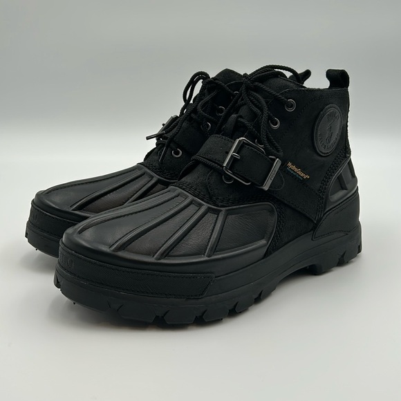 1711- Polo Ralph Lauren Men's Waterproof Boots Size 11.5 NWT - Picture 3 of 13